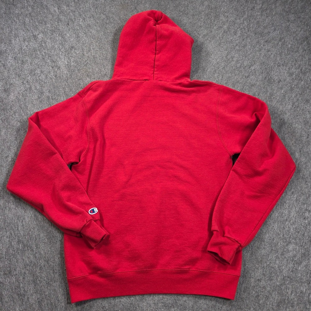 Rutgers University Hoodie Mens Small Red Scarlet Knights Champion Sweatshirt - Picture 3 of 7